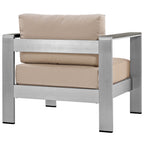 EEI-2266 Shore Outdoor Patio Aluminum Armchair by Modway