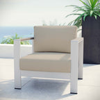 EEI-2266 Shore Outdoor Patio Aluminum Armchair by Modway