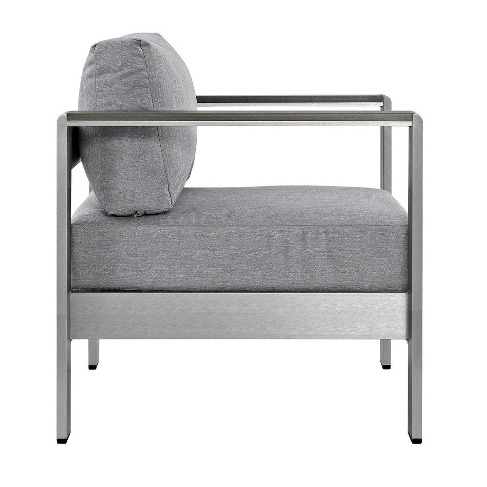 EEI-2266 Shore Outdoor Patio Aluminum Armchair by Modway