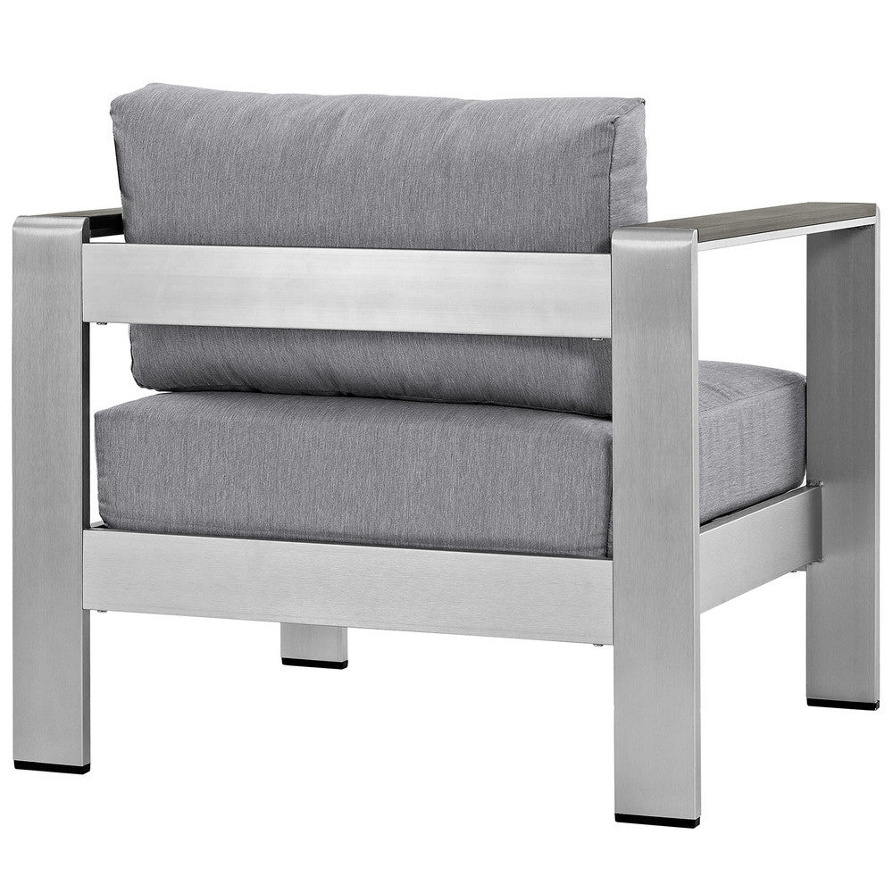 EEI-2266 Shore Outdoor Patio Aluminum Armchair by Modway