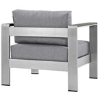 EEI-2266 Shore Outdoor Patio Aluminum Armchair by Modway