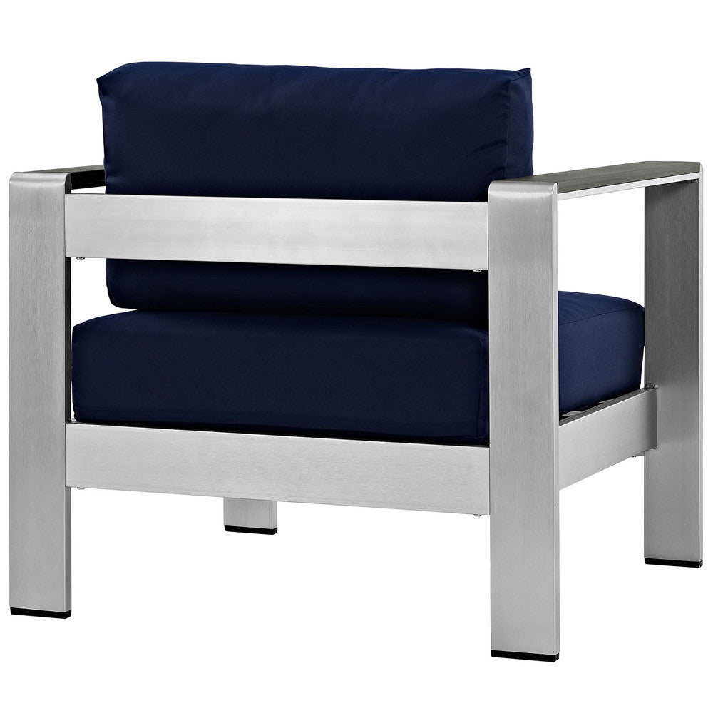 EEI-2266 Shore Outdoor Patio Aluminum Armchair by Modway
