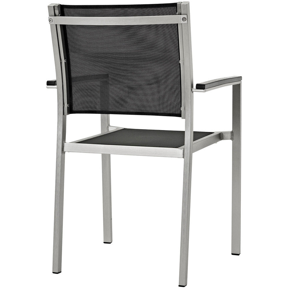 EEI-2272 Shore Outdoor Patio Aluminum Dining Chair by Modway