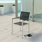 EEI-2272 Shore Outdoor Patio Aluminum Dining Chair by Modway