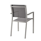 EEI-2272 Shore Outdoor Patio Aluminum Dining Chair by Modway