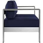 EEI-2267 Shore Outdoor Patio Aluminum Loveseat by Modway