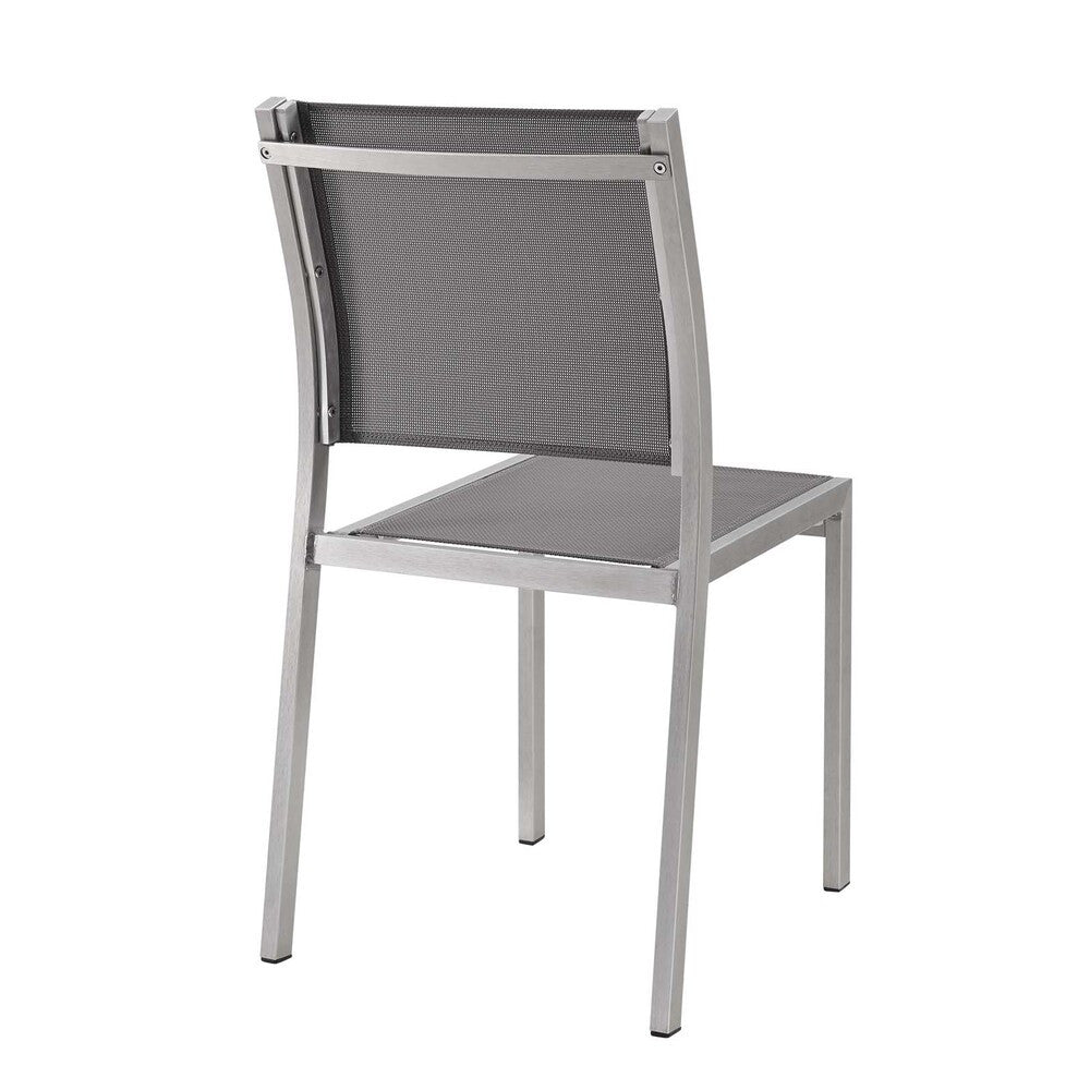 EEI-2585 Shore Outdoor Patio Aluminum Side Chair Set of 2 by Modway