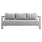EEI-4228 Shore Sunbrella&reg; Fabric Aluminum Outdoor Patio Sofa by Modway