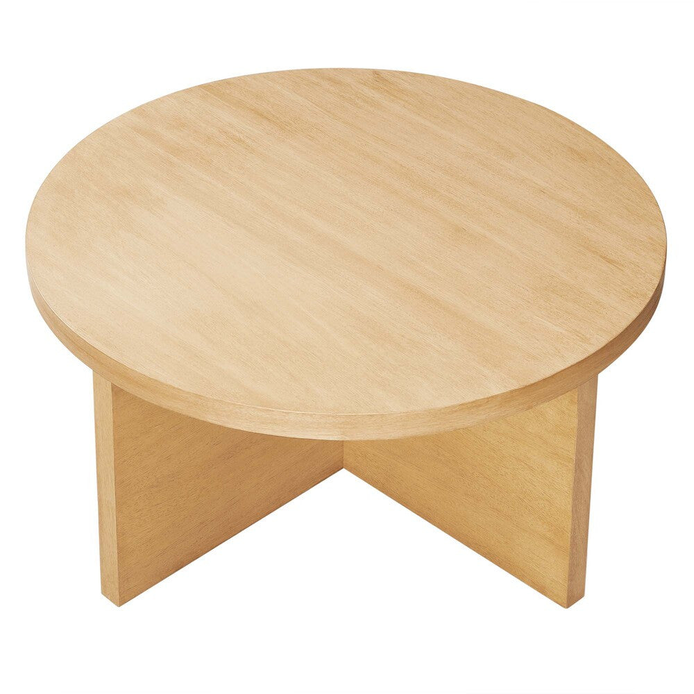 EEI-6580 Silas Round Wood Coffee Table by Modway