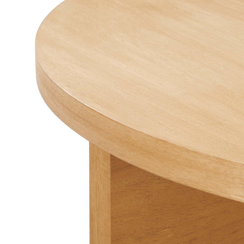 EEI-6580 Silas Round Wood Coffee Table by Modway