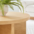 EEI-6580 Silas Round Wood Coffee Table by Modway