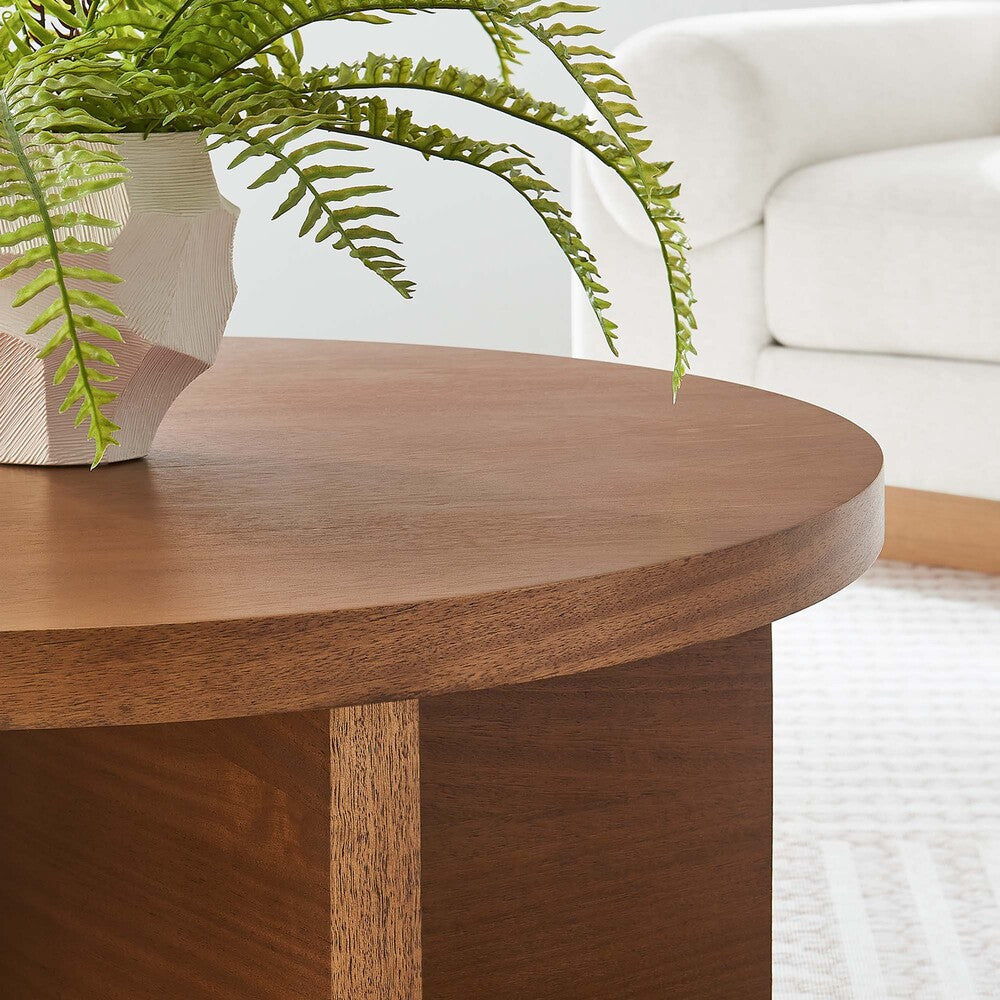 EEI-6580 Silas Round Wood Coffee Table by Modway
