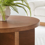 EEI-6580 Silas Round Wood Coffee Table by Modway