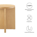 EEI-6579 Silas Round Wood Side Table by Modway