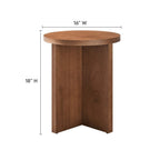 EEI-6579 Silas Round Wood Side Table by Modway