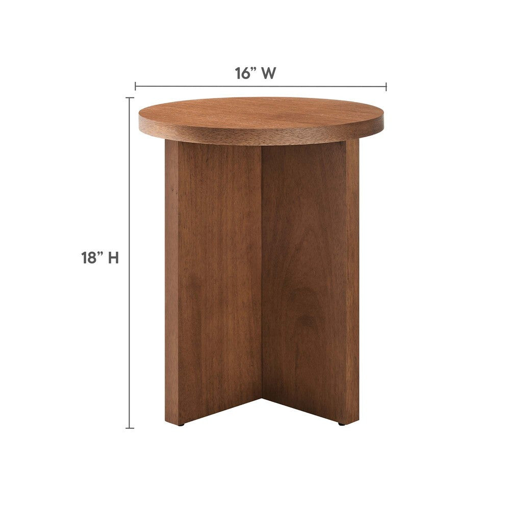 EEI-6579 Silas Round Wood Side Table by Modway