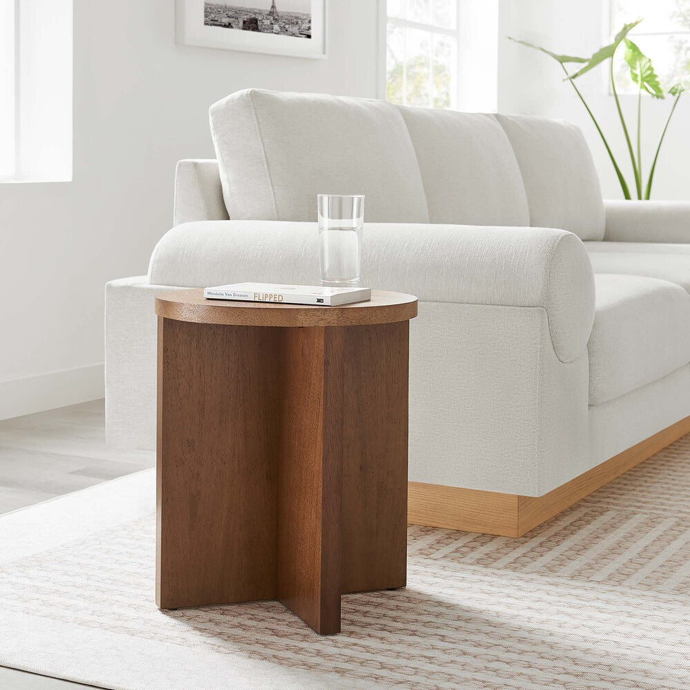 EEI-6579 Silas Round Wood Side Table by Modway