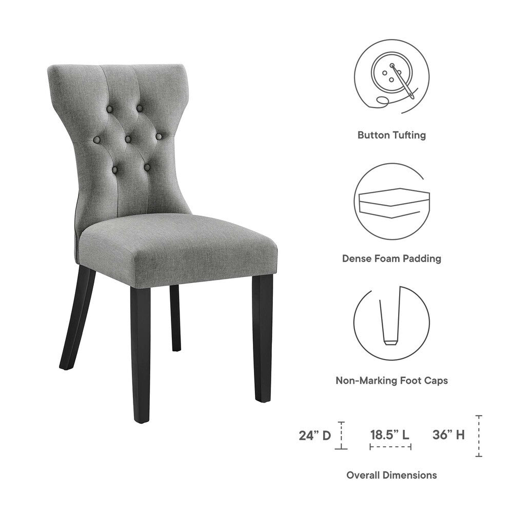 Modway Silhouette Dining Side Chair by Modway-EEI-1380