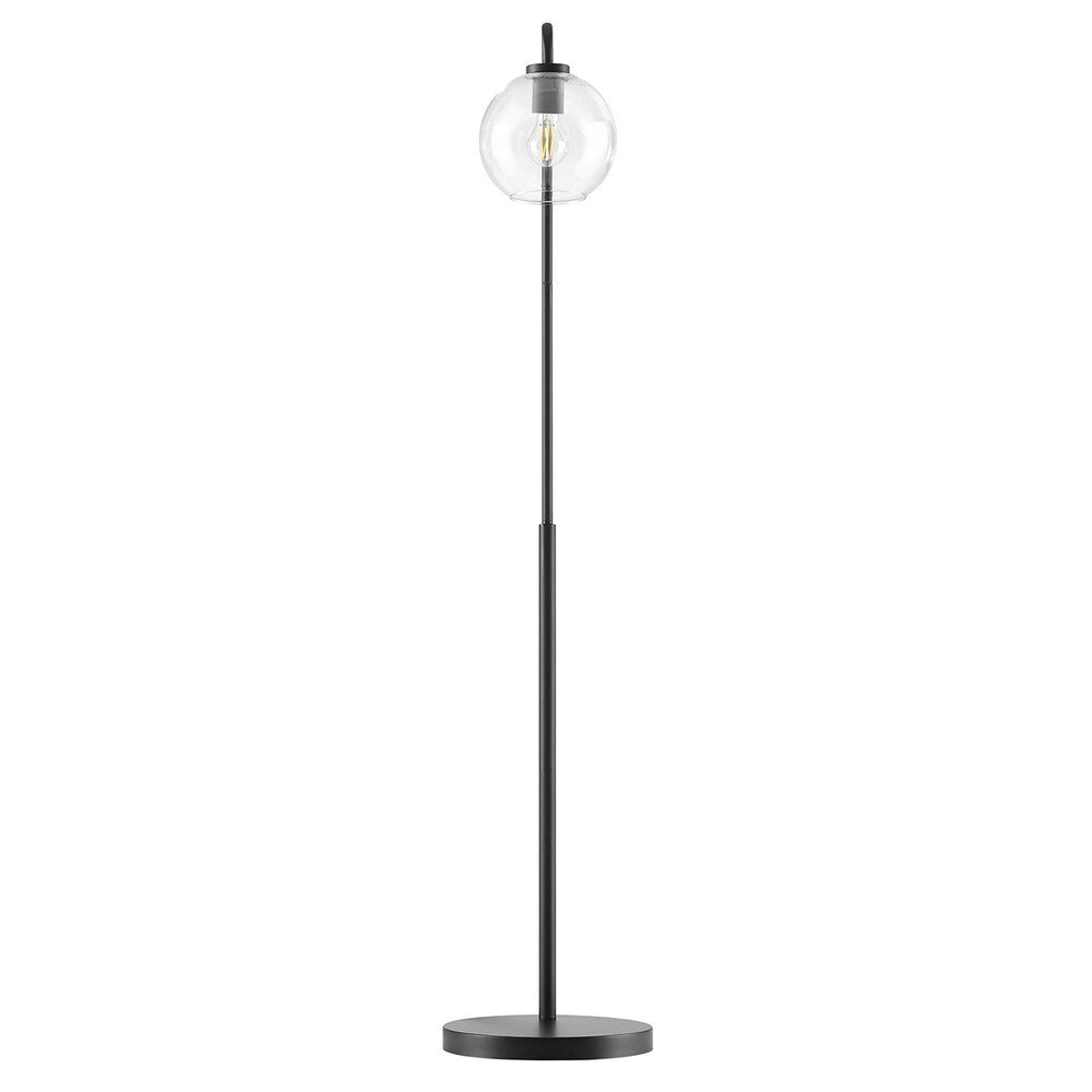 EEI-5616 Silo Glass Globe Glass and Metal Floor Lamp by Modway