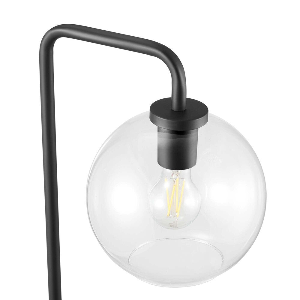 EEI-5616 Silo Glass Globe Glass and Metal Floor Lamp by Modway