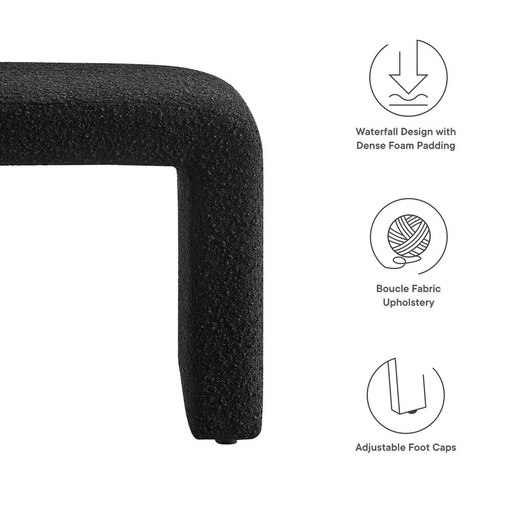 EEI-6737 Simba Boucle Fabric Waterfall Stool by Modway