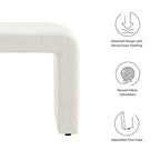 EEI-6737 Simba Boucle Fabric Waterfall Stool by Modway