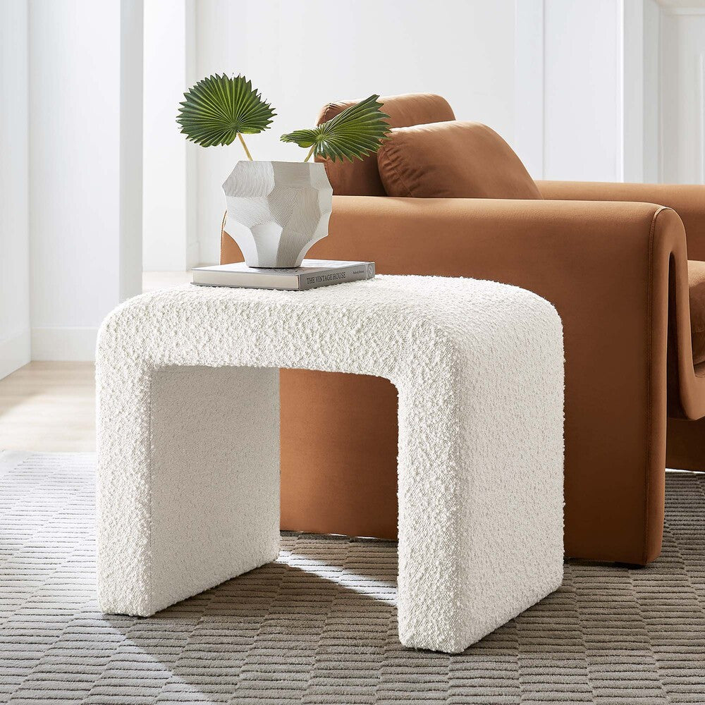 EEI-6737 Simba Boucle Fabric Waterfall Stool by Modway