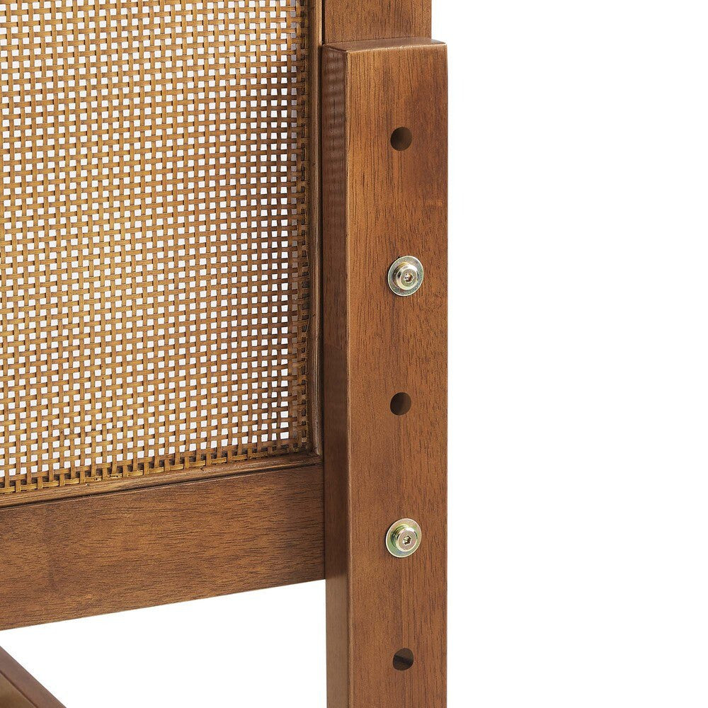 MOD-7153 Sirocco Rattan and Wood Full Platform Bed by Modway