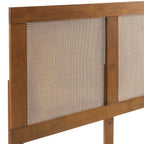 MOD-7153 Sirocco Rattan and Wood Full Platform Bed by Modway