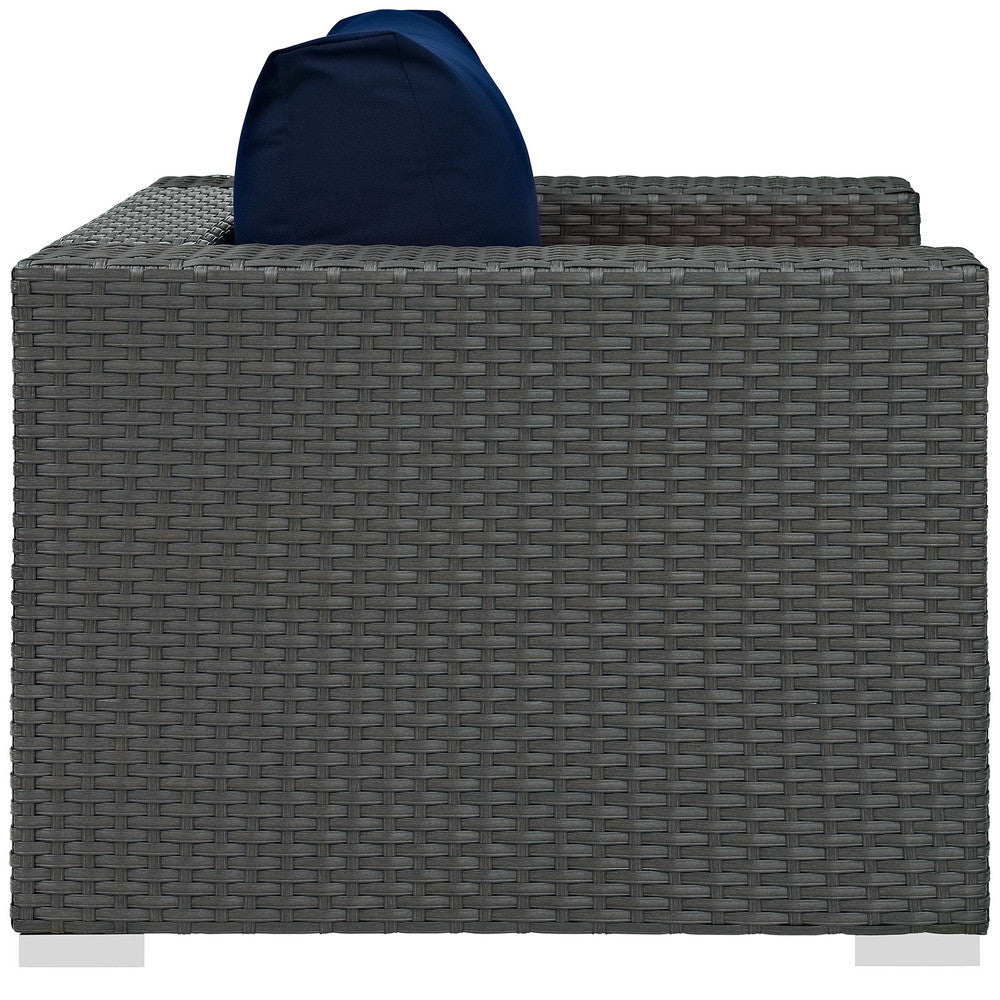 EEI-1850 Sojourn Outdoor Patio Sunbrella&reg; Armchair by Modway