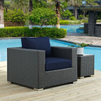 EEI-1850 Sojourn Outdoor Patio Sunbrella&reg; Armchair by Modway