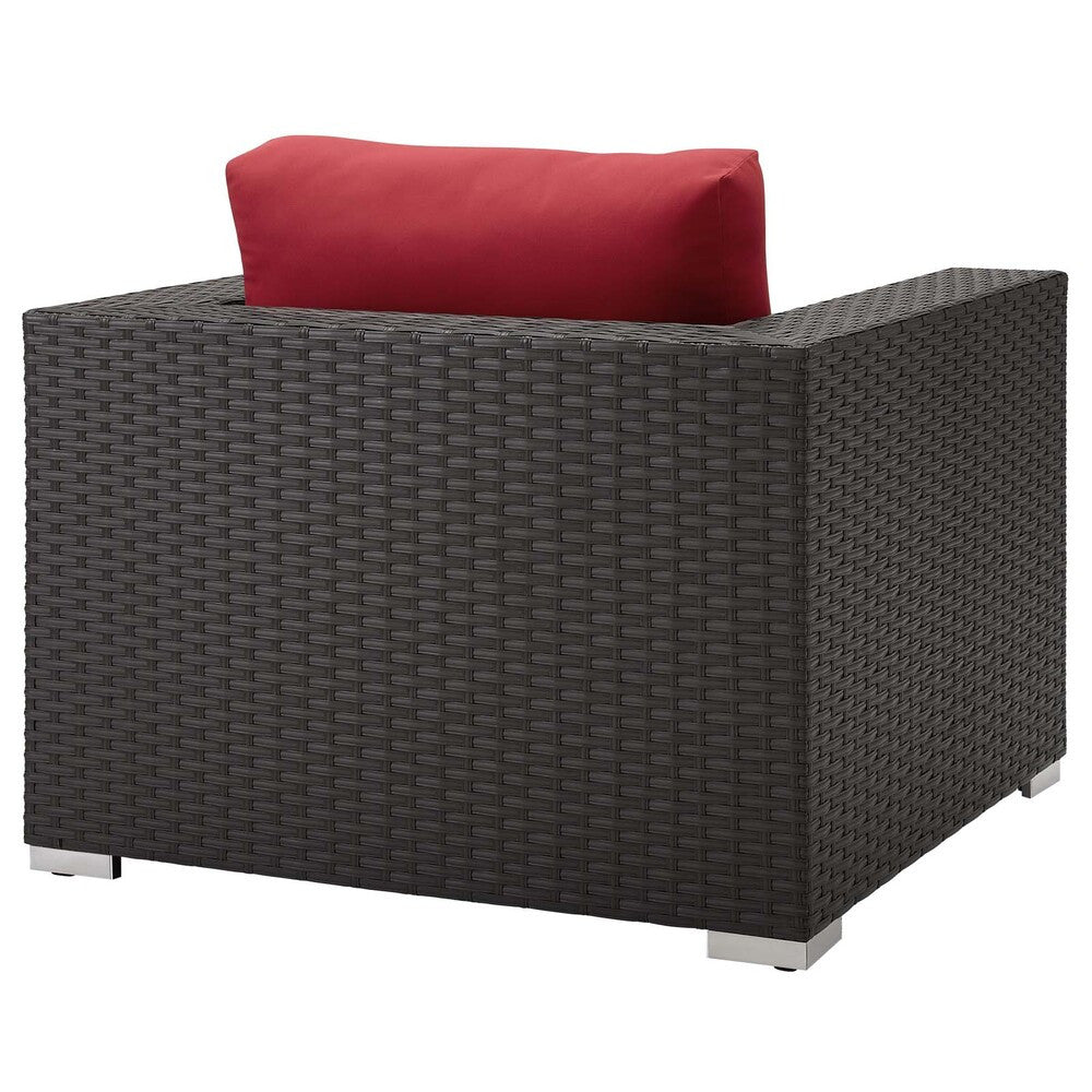 EEI-1850 Sojourn Outdoor Patio Sunbrella&reg; Armchair by Modway