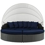 EEI-1986-CHC-NAV-SET Sojourn Outdoor Patio Sunbrella&reg; Daybed by Modway