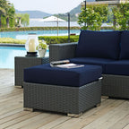 EEI-1855 Sojourn Outdoor Patio Sunbrella&reg; Ottoman by Modway