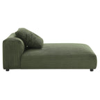 EEI-7024 Solace 2-Piece Modular Corduroy Upholstered Sectional Sofa With Chaise by Modway