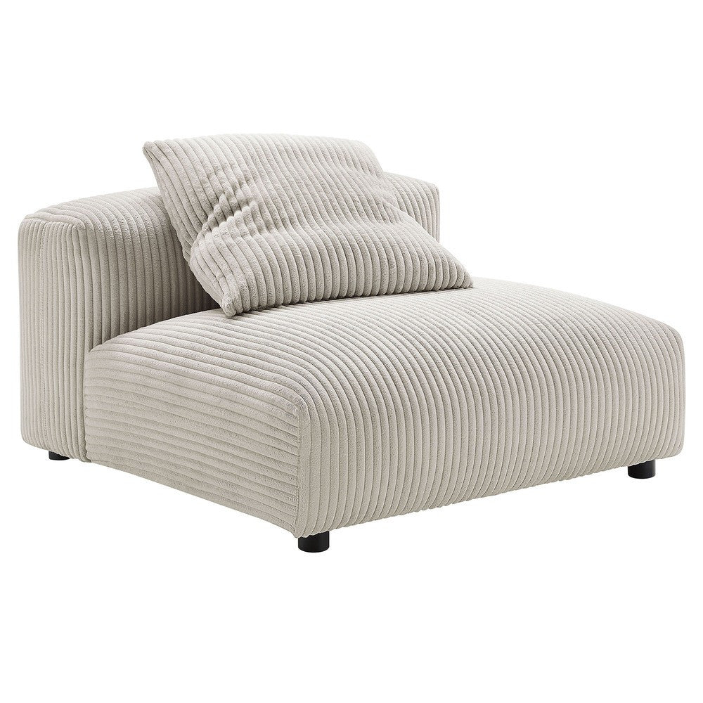 EEI-7036 Solace 2-Piece Modular Corduroy Upholstered Sofa by Modway