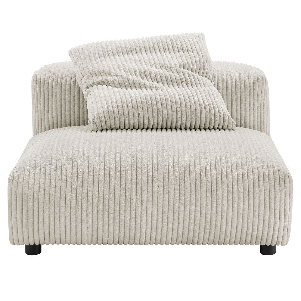 EEI-7036 Solace 2-Piece Modular Corduroy Upholstered Sofa by Modway