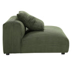 EEI-7036 Solace 2-Piece Modular Corduroy Upholstered Sofa by Modway