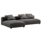 EEI-7025 Solace 2-Piece Modular Upholstered Fabric Sectional Sofa With Chaise by Modway