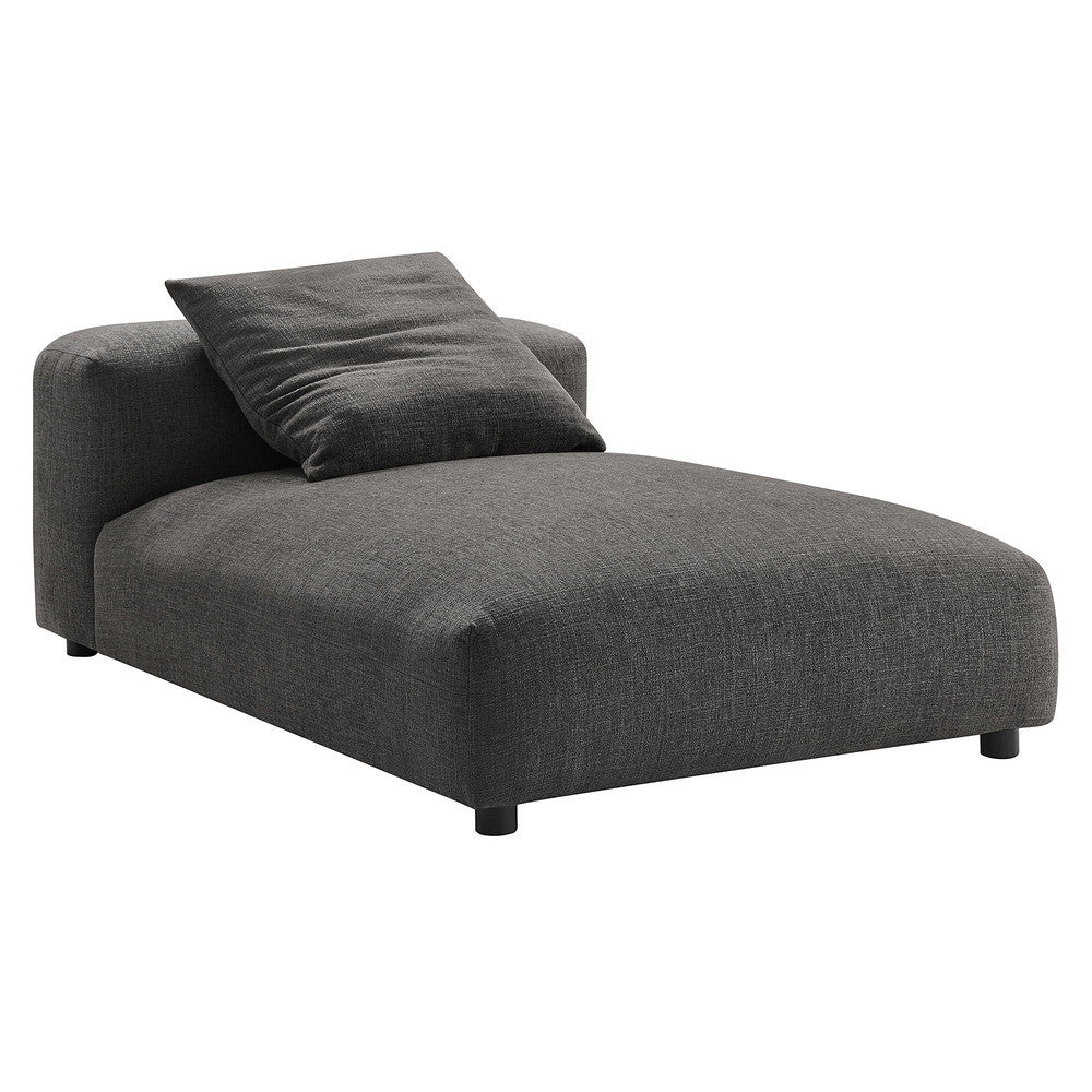 EEI-7025 Solace 2-Piece Modular Upholstered Fabric Sectional Sofa With Chaise by Modway