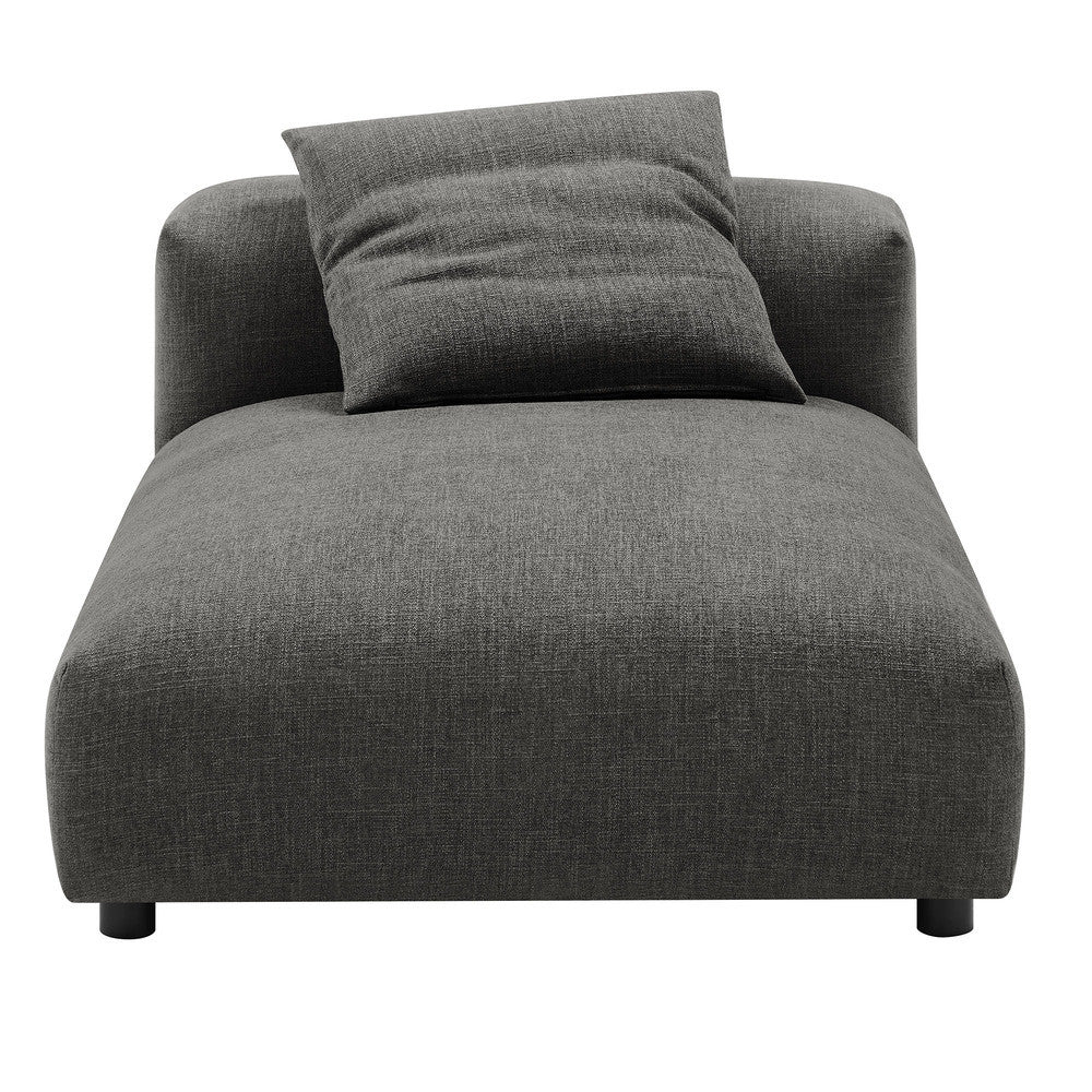 EEI-7025 Solace 2-Piece Modular Upholstered Fabric Sectional Sofa With Chaise by Modway