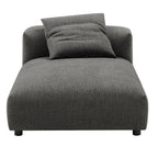 EEI-7025 Solace 2-Piece Modular Upholstered Fabric Sectional Sofa With Chaise by Modway