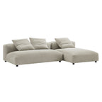 EEI-7025 Solace 2-Piece Modular Upholstered Fabric Sectional Sofa With Chaise by Modway