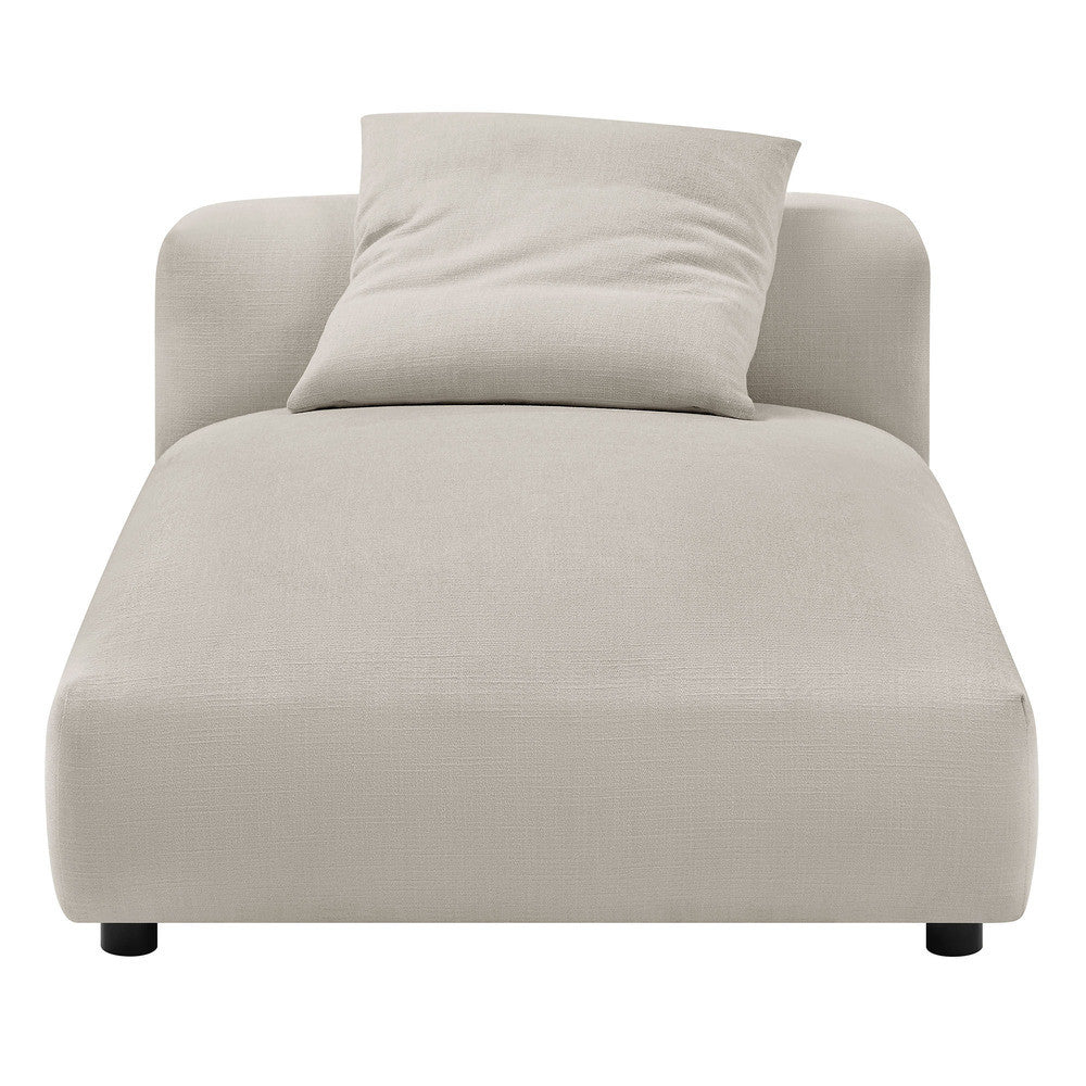 EEI-7025 Solace 2-Piece Modular Upholstered Fabric Sectional Sofa With Chaise by Modway
