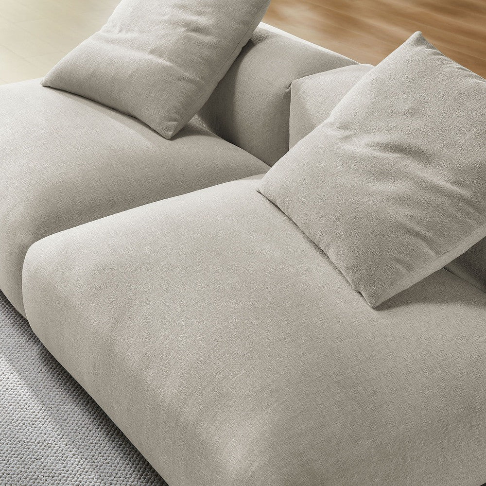 EEI-7037 Solace 2-Piece Modular Upholstered Fabric Sofa by Modway