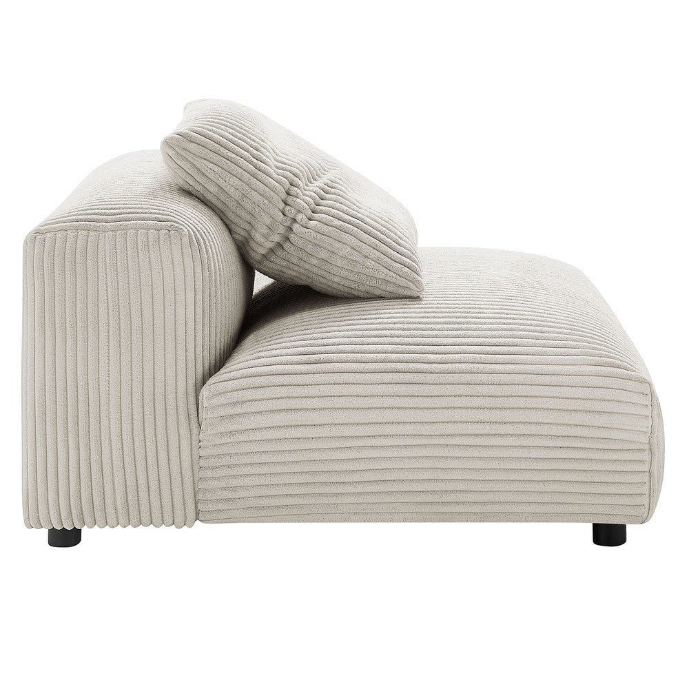 EEI-7034 Solace 3-Piece Modular Corduroy Upholstered Sofa by Modway