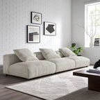 EEI-7034 Solace 3-Piece Modular Corduroy Upholstered Sofa by Modway