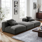 EEI-7029 Solace 3-Piece Modular Upholstered Fabric Sectional Sofa by Modway