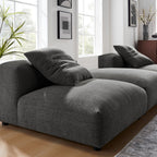 EEI-7029 Solace 3-Piece Modular Upholstered Fabric Sectional Sofa by Modway