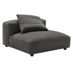 EEI-7029 Solace 3-Piece Modular Upholstered Fabric Sectional Sofa by Modway